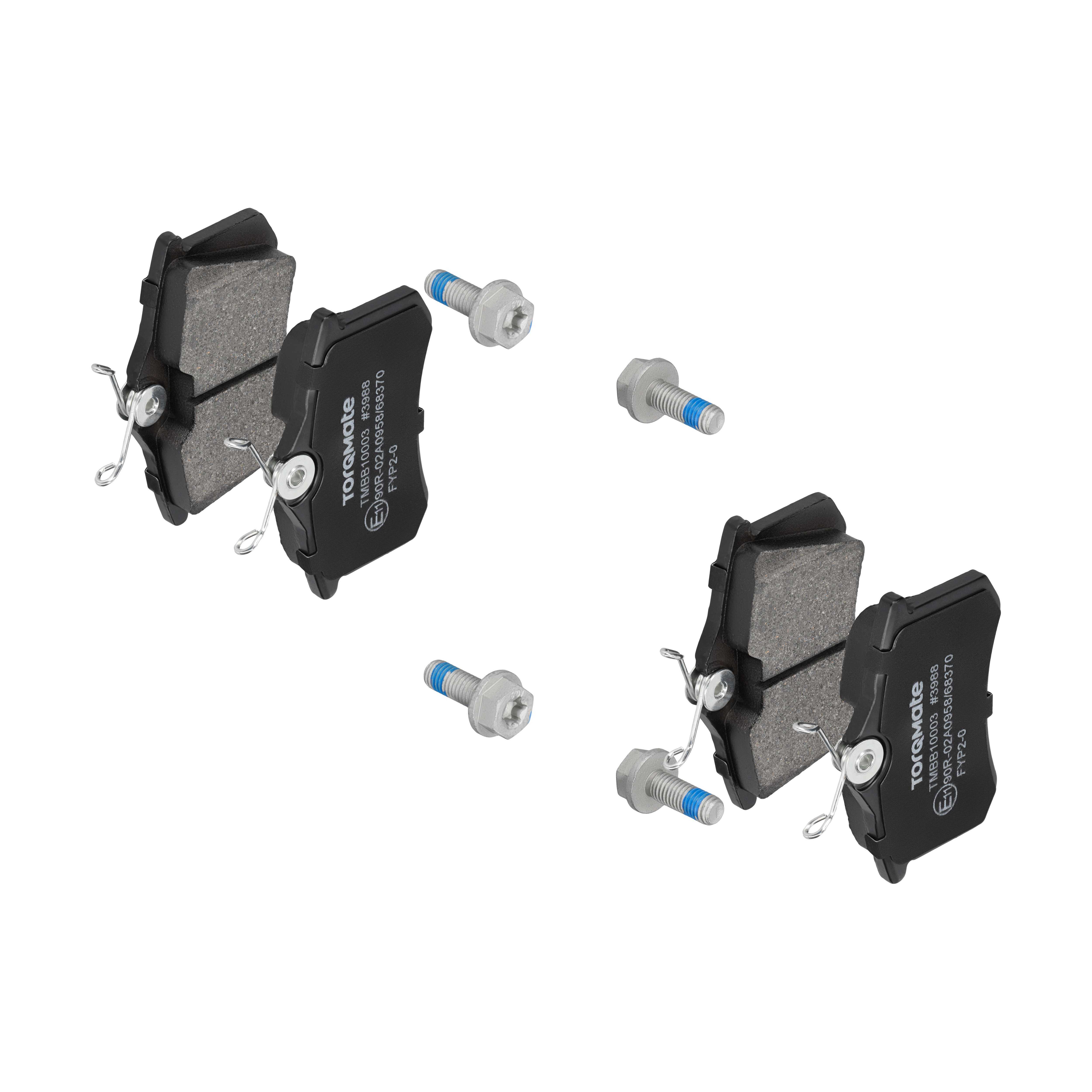 TORQMATE Bremsbelagsatz, Scheibenbremse tmbb10003 für Peugeot MG SEAT Citroën RENAULT VAG VW Audi Skoda