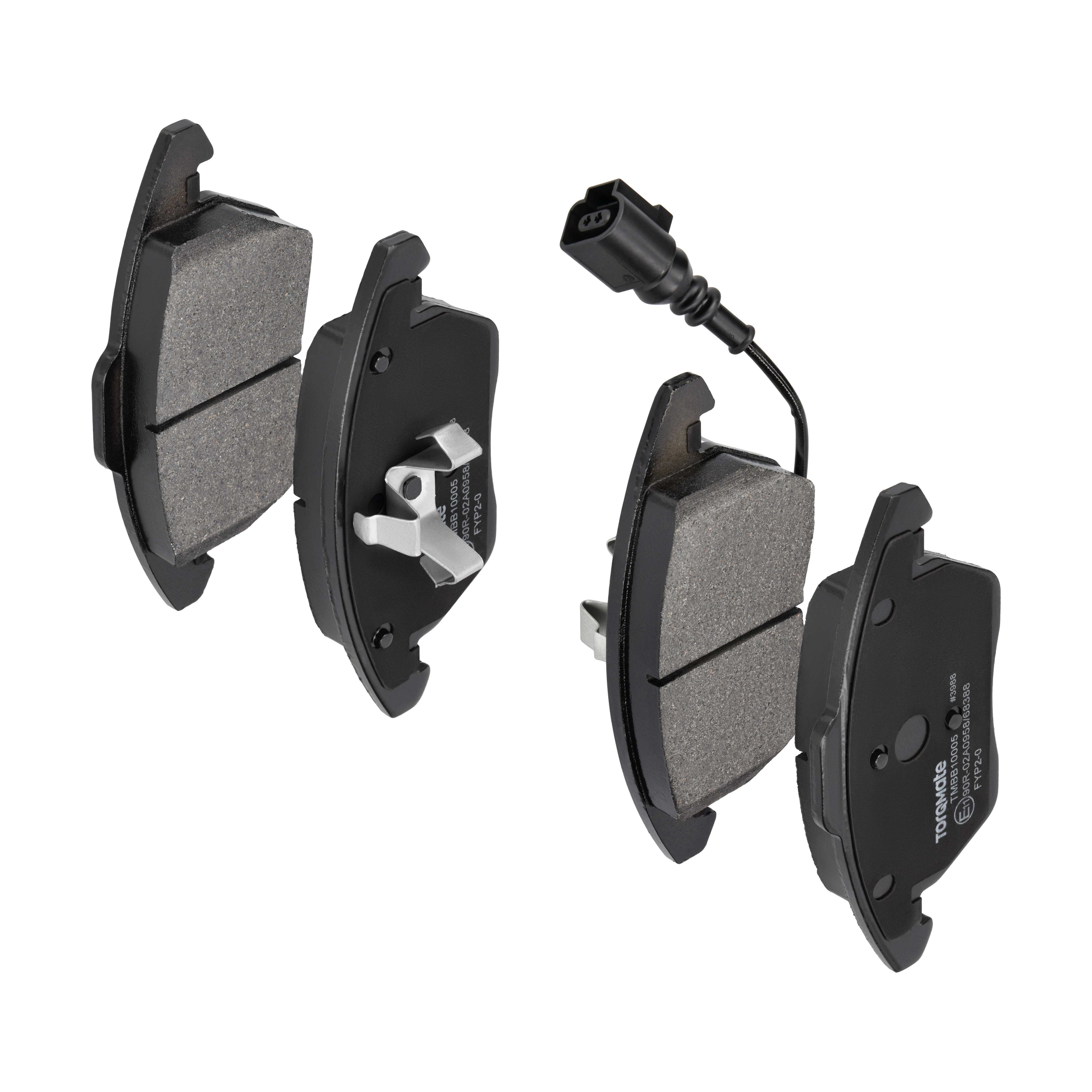 TORQMATE Bremsbelagsatz, Scheibenbremse tmbb10005 für VAG Skoda Audi SEAT VW