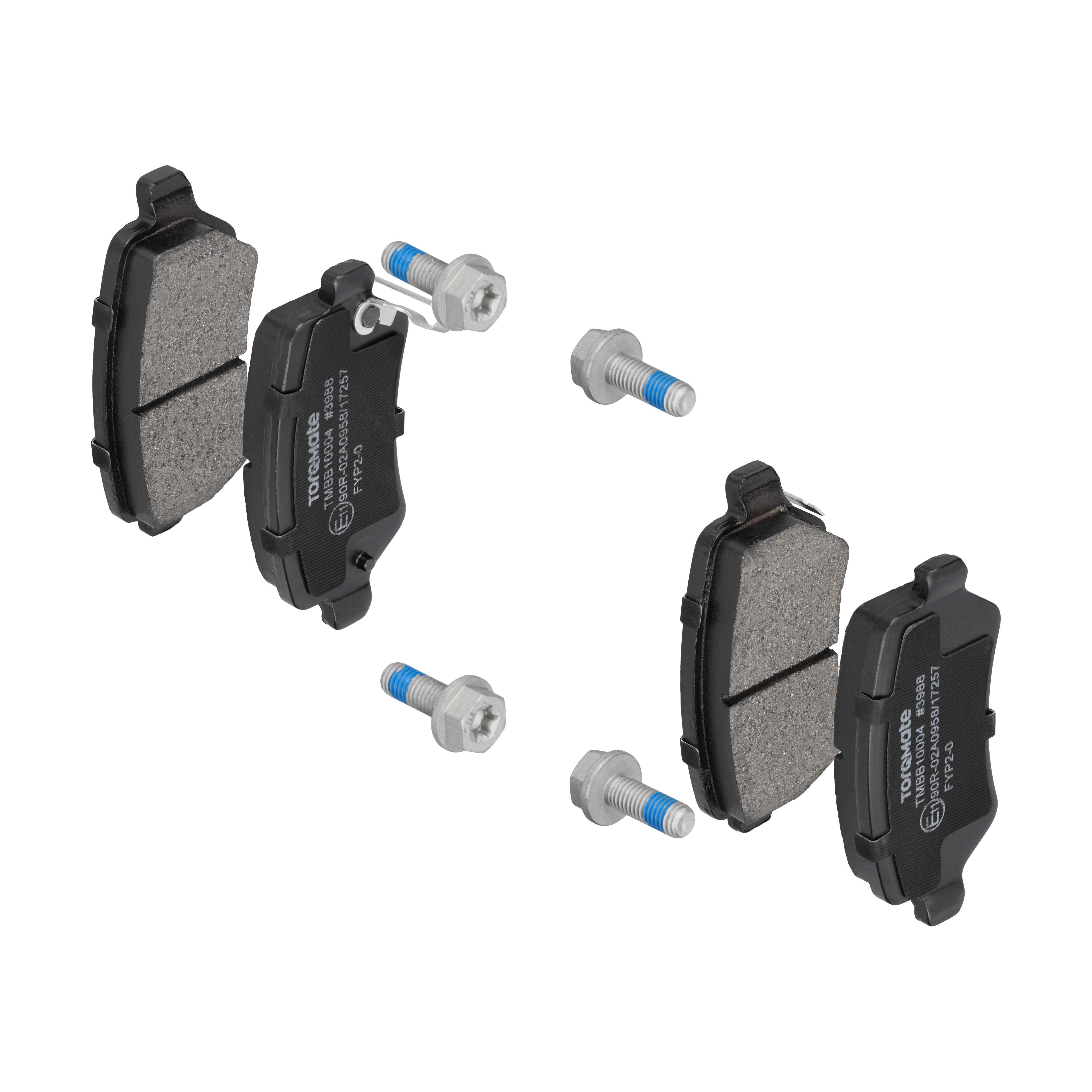 TORQMATE Bremsbelagsatz, Scheibenbremse tmbb10004 für Opel Vaughall KIA
