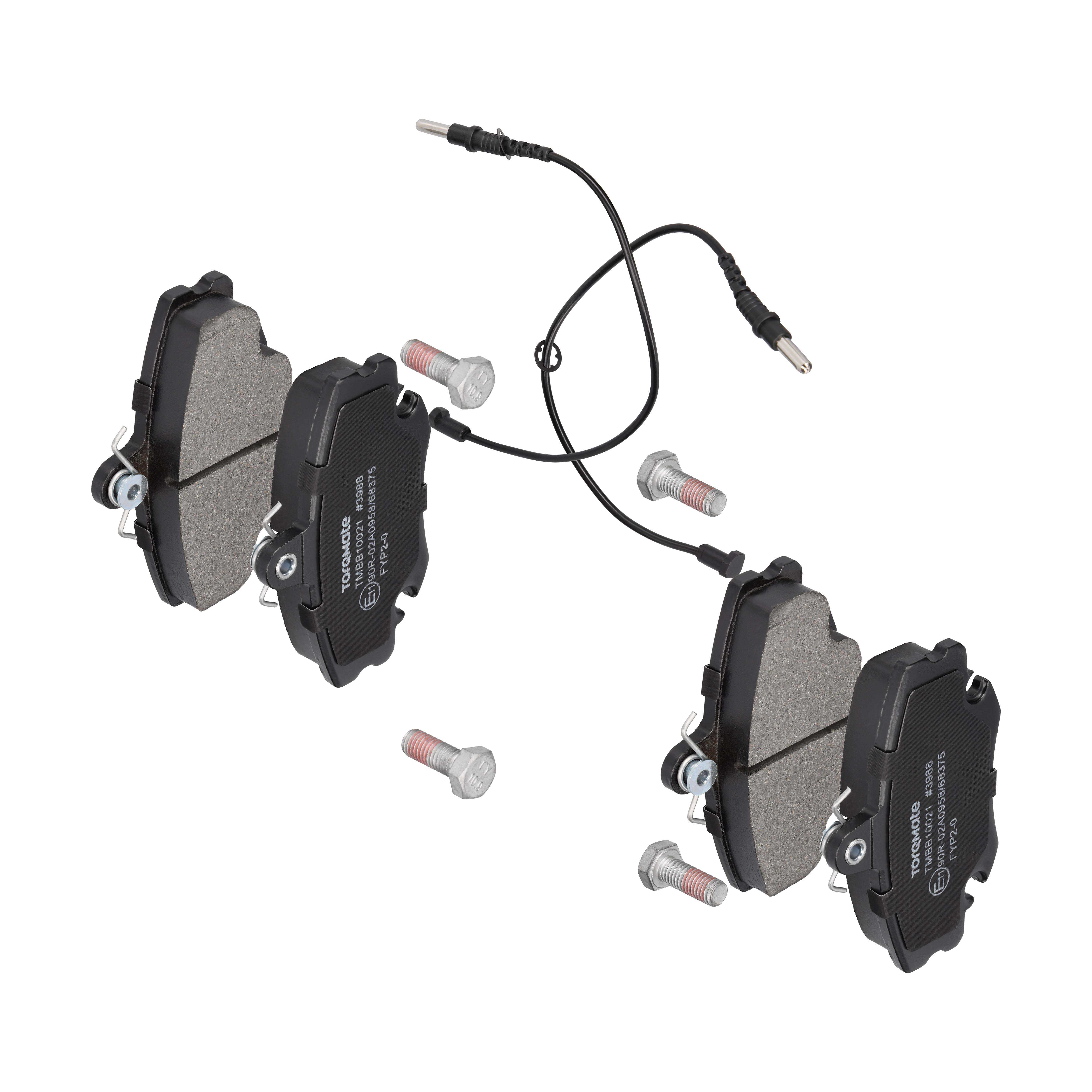TORQMATE Bremsbelagsatz, Scheibenbremse tmbb10021 für Peugeot RENAULT DACIA ALPINA