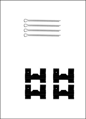 TRISCAN Zubehörsatz, Scheibenbremsbelag 8105101329