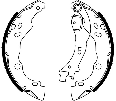 Bremsbackensatz 39 mm TRISCAN IAM-Expertise für u.a. CITROËN C3 - Bild 5