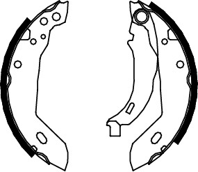 Triscan Bremsbacken Peugeot Renault - Bild 5