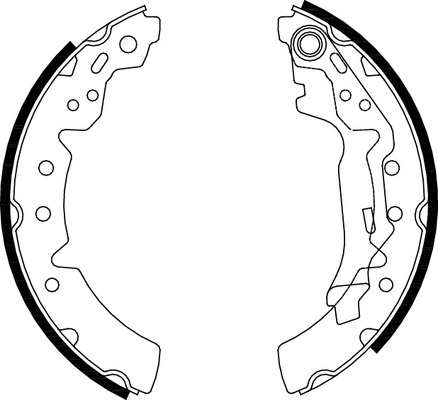 Triscan Bremsbackensatz [Hersteller-Nr. 810013031] für Toyota - Bild 5