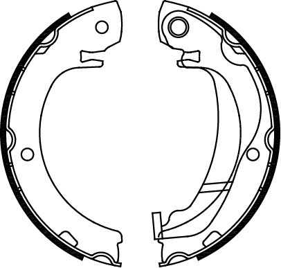 Triscan Bremsbackensatz, Feststellbremse [Hersteller-Nr. 810013047] für Toyota - Bild 5