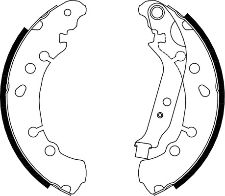 Triscan Bremsbackensatz [Hersteller-Nr. 810013048] für Toyota - Bild 5