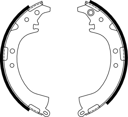 Triscan Bremsbacken Daihatsu Terios Toyota Camry Rav - Bild 5