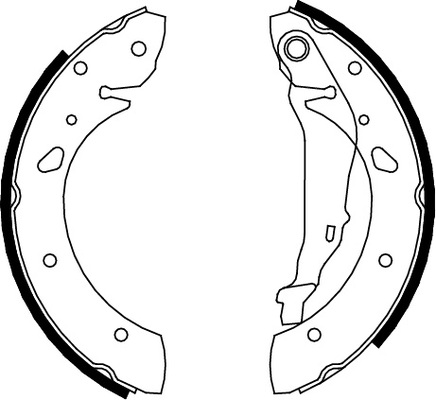 Triscan Bremsbackensatz [Hersteller-Nr. 810013624] für Toyota - Bild 4