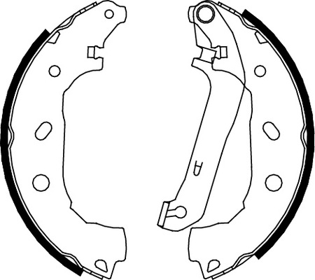Bremsbackensatz 58 mm TRISCAN IAM-Expertise für u.a. FORD TRANSIT - Bild 5