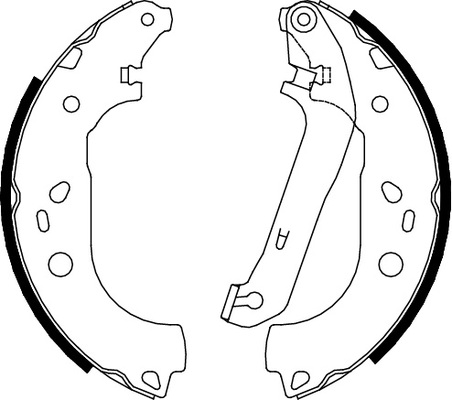 Bremsbackensatz 43 mm TRISCAN IAM-Expertise für u.a. FORD FOCUS - Bild 5
