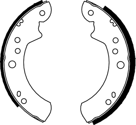 Bremsbackensatz 70 mm TRISCAN IAM-Expertise für u.a. FORD TRANSIT - Bild 5