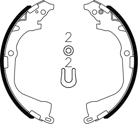 Bremsbackensatz 57 mm TRISCAN Aftermarket-Expertise für u.a. VW AMAROK - Bild 5
