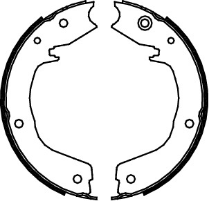 Triscan Bremsbackensatz, Feststellbremse [Hersteller-Nr. 810042019] für Mitsubishi - Bild 4
