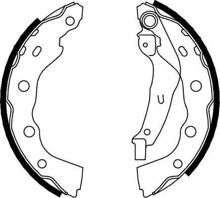 Triscan Bremsbackensatz [Hersteller-Nr. 810042628] für Mitsubishi - Bild 4