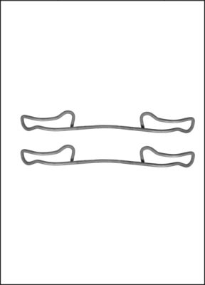 TRISCAN Zubehörsatz, Scheibenbremsbelag 8105101601