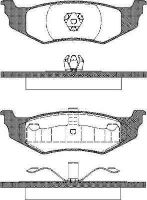 Bremsbelagsatz Scheiben 17 mm TRISCAN IAM-Expertise für u.a. CHRYSLER NEON - Bild 4