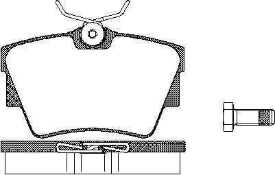 Triscan Bremsbeläge hinten (Satz) [Hersteller-Nr. 811010530] für Opel, Nissan, Vauxhall, Renault, Fiat - Bild 4