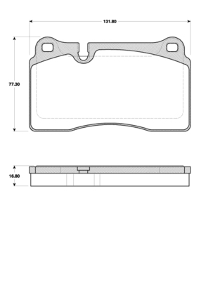 TRISCAN 811010561 Bremsbelagsatz für Scheibenbremse Bremsbelagsatz für VW - Bild 5