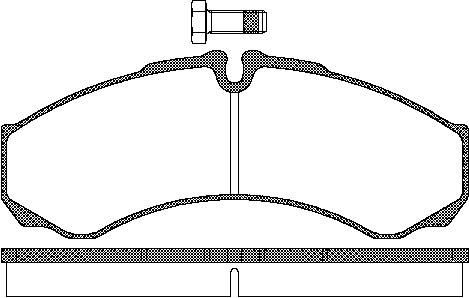 Triscan Bremsbelagsatz, Scheibenbremse [Hersteller-Nr. 811015028] für Iveco - Bild 5