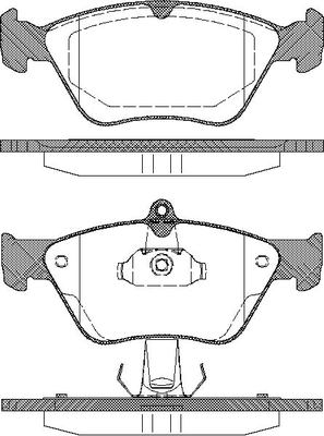 Triscan Bremsbelagsatz, Scheibenbremse 8110 24001 Für Opel Saab - Bild 6