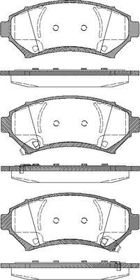 Bremsbelagsatz Scheiben 18 mm TRISCAN IAM-Expertise für u.a. CHEVROLET TRANS - Bild 5