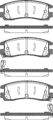 Bremsbelagsatz Scheiben 14,6 mm TRISCAN für u.a. CADILLAC SEVILLE - Bild 5