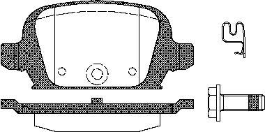 Triscan Bremsbel?Ge Hinten Opel Corsa Tigra - Bild 4