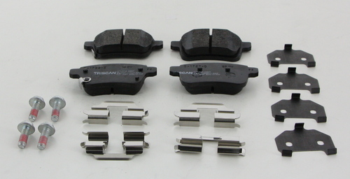 TRISCAN 811024047 Bremsbelagsatz für Scheibenbremse Bremsbelagsatz für Opel - Bild 5