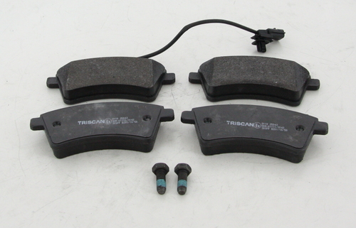 Bremsbelagsatz Scheiben 17,5 mm TRISCAN für u.a. RENAULT KANGOO - Bild 4
