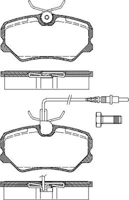 Bremsbelagsatz Scheiben 18,6 mm TRISCAN IAM-Expertise für u.a. PEUGEOT 405 - Bild 6