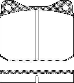 TRISCAN 811029788 Bremsbelagsatz für Scheibenbremse Bremsbelagsatz für VW - Bild 5