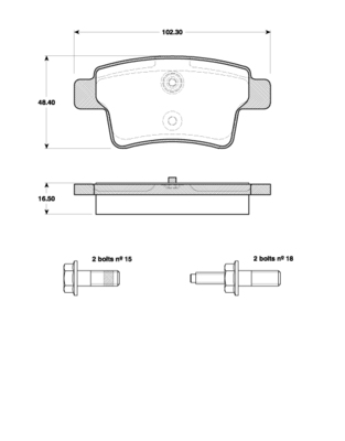Triscan Bremsbel?Ge Hinten Citroen C4 - Bild 5