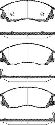 TRISCAN 811043019 Bremsbelagsatz für Scheibenbremse Bremsbelagsatz für Hyundai - Bild 6