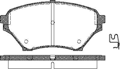 TRISCAN 811050019 Bremsbelagsatz für Scheibenbremse Bremsbelagsatz für Mazda - Bild 5