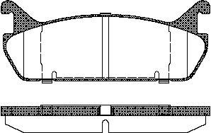 Bremsbelagsatz Scheiben 13,5 mm TRISCAN IAM-Expertise für u.a. MAZDA 323 - Bild 4
