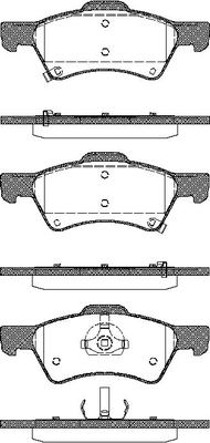 Triscan Bremsbelagsatz, Scheibenbremse [Hersteller-Nr. 811080535] für Dodge, Chrysler - Bild 4