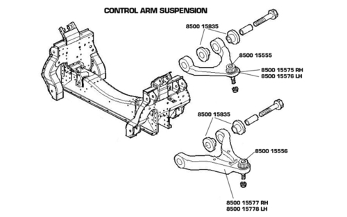 TRISCAN 850015575 Lenker für Radaufhängung Querlenker Lenker für Iveco - Bild 5