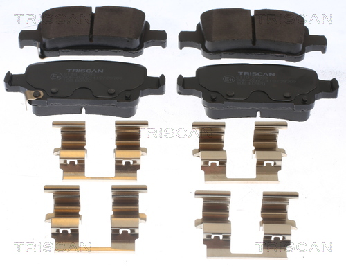 Bremsbelagsatz Scheiben 17,1 mm TRISCAN IAM-Expertise für u.a. OPEL ASTRA - Bild 5