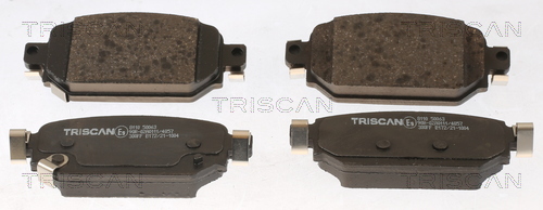 TRISCAN 811050063 Bremsbelagsatz für Scheibenbremse Bremsbelagsatz für Mazda - Bild 5