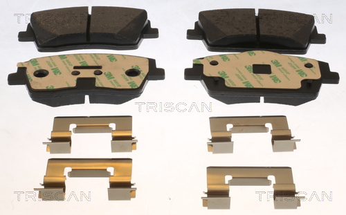 Triscan Bremsbelagsatz, Scheibenbremse [Hersteller-Nr. 811027029] für Volvo - Bild 5
