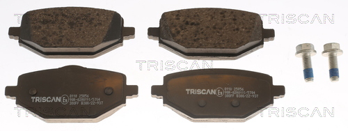 TRISCAN 811025056 Bremsbelagsatz für Scheibenbremse Bremsbelagsatz für Renault - Bild 5