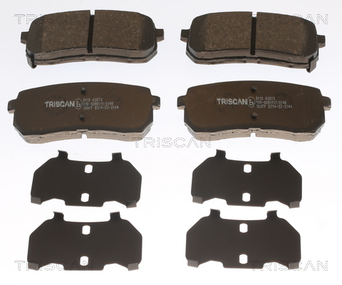 TRISCAN 811043073 Bremsbelagsatz für Scheibenbremse Bremsbelagsatz für Kia - Bild 5