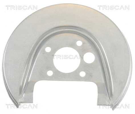 TRISCAN Spritzblech, Bremsscheibe 812529210 Hinterachse rechts für VW