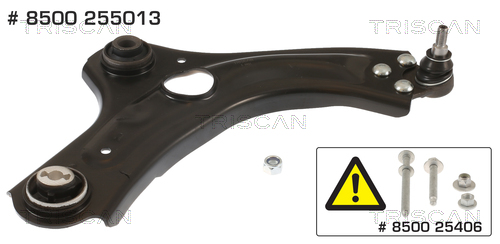 TRISCAN 8500255013 Querlenker Vorne Rechts für COLT VII RENAULT CLIO V 1.0-1.6H - Bild 8