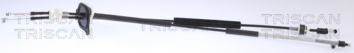 TRISCAN Seilzug, Schaltgetriebe 814028726 für Fiat Peugeot
