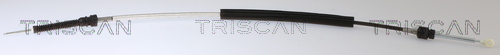 TRISCAN Seilzug, Schaltgetriebe 814029725 für VW