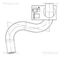 TRISCAN Hydraulikschlauch, Lenkung, Art.-Nr. 8516 29072