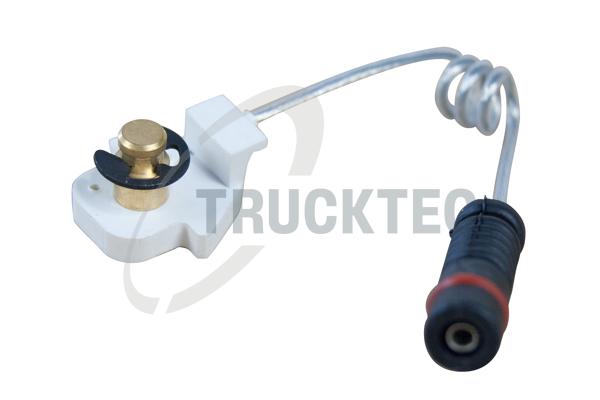 TRUCKTEC AUTOMOTIVE Warnkontakt, Bremsbelagverschleiß 0242043 Vorderachse für Mercedes