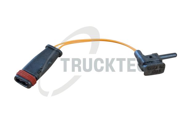 TRUCKTEC AUTOMOTIVE Warnkontakt, Bremsbelagverschleiß 0242091 Vorderachse für Mercedes