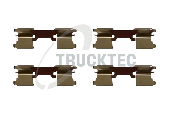TRUCKTEC AUTOMOTIVE Zubehörsatz, Scheibenbremsbelag 0235292 Vorderachse für Chrysler Mercedes VW